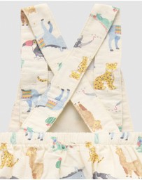 Purebaby - Short Leg Overall -Kids-Babies
