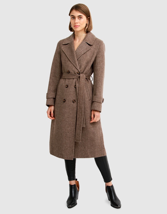 Belle & Bloom - Front Runner Belted Coat