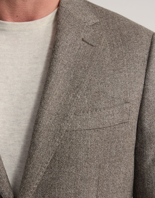 Oxford - Wordsworth Wool Herringbone Blazer