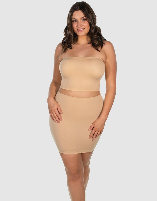 B Free Intimate Apparel - Strapless Tube Top/Skirt