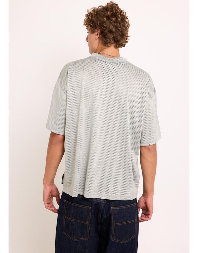 Black Noise White Rain - Asteroid Jersey T-Shirt