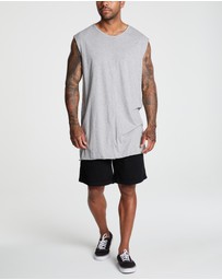 Surrounded By Ghosts - The Minium Cotton Muscle T-Shirt