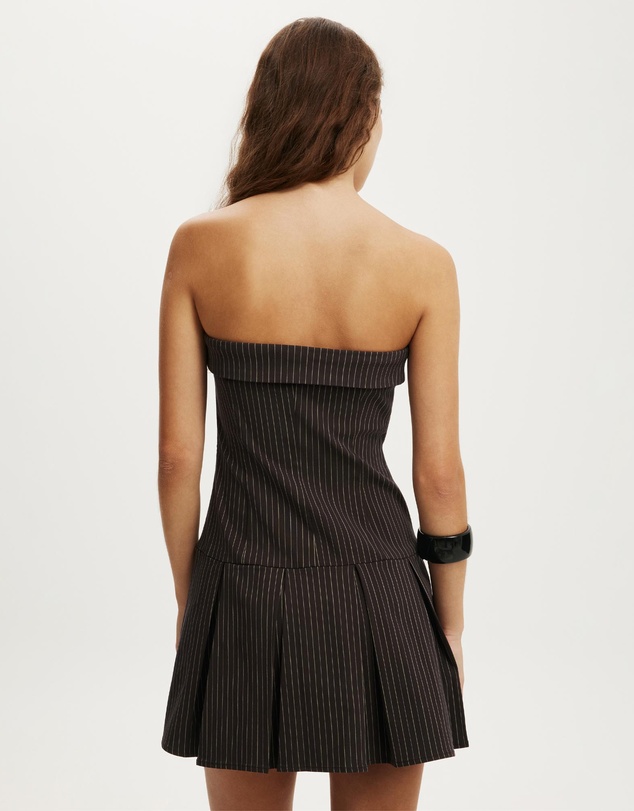 Cotton On - Strapless Suiting Mini Dress