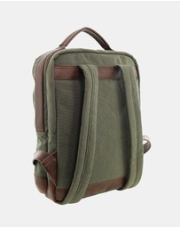 Pierre Cardin - Pierre Cardin Canvas Backpack