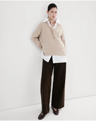 M.N.G - V-Neck Knit Sweater