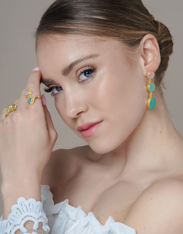 Meshca - Sublime Pear Ring