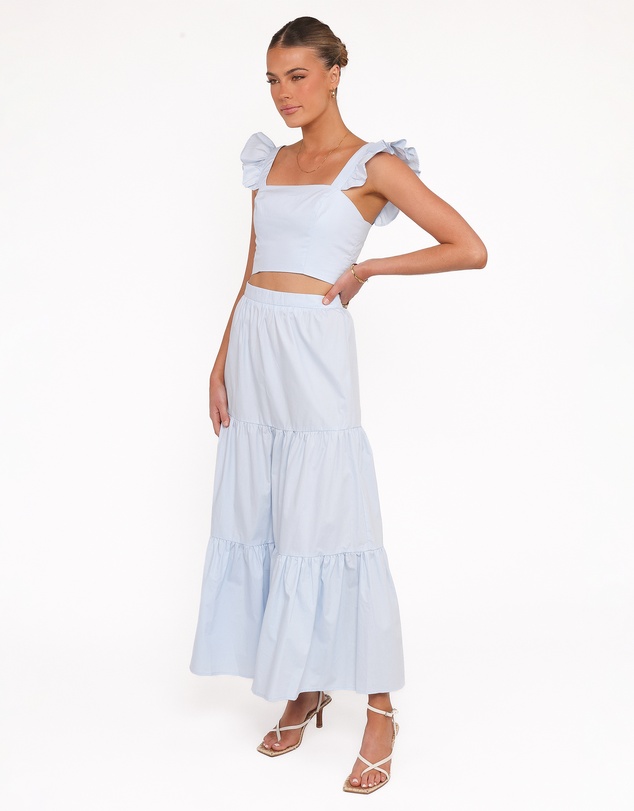 Petal & Pup - Roxia Skirt Set - Pale Blue