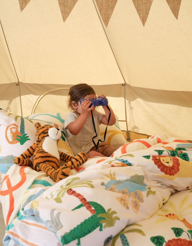 Linen House Kids - Creatures Great and Small Quilt Cover Set