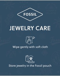 Fossil - Sterling Gold Tone Earring