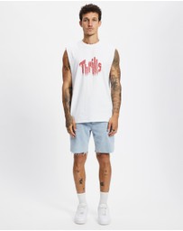 Thrills - Bones Raw Slim Denim Shorts