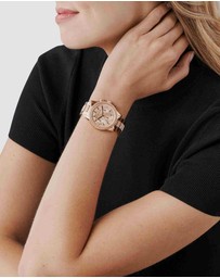 Michael Kors - Ritz Rose Gold-Tone Chronograph Watch