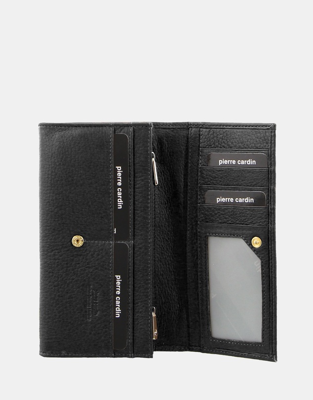 Pierre Cardin - Pierre Cardin Rustic Leather Ladies Wallet