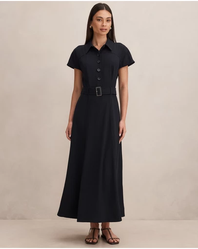 Forever New - Elora Crepe Shirt Dress
