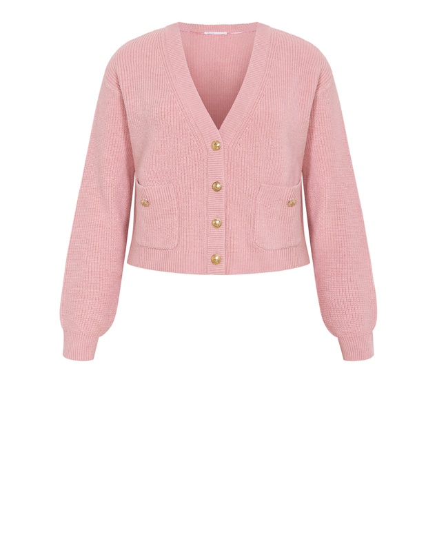 City Chic - Chloe Plush Knit Cardigan