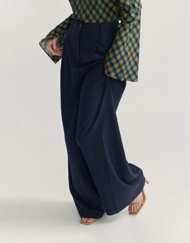 Oxford - Margot Checked Pants