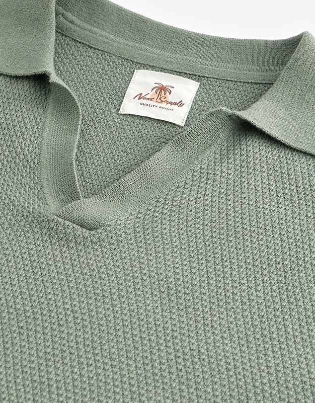 NEXT - Blend Knitted Polo Shirt