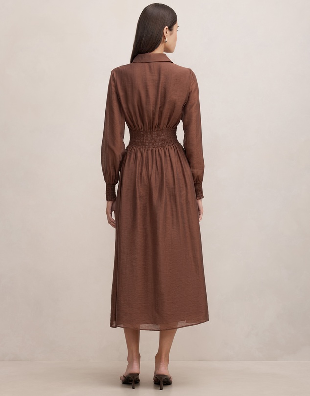 Forever New - Elissa Shirred Waist Midi Dress