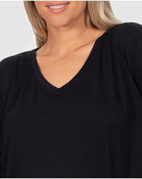 B Free Intimate Apparel - Bamboo Long Sleeve Tunic Dress