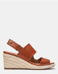Vionic - Brooke Wedge - Cognac