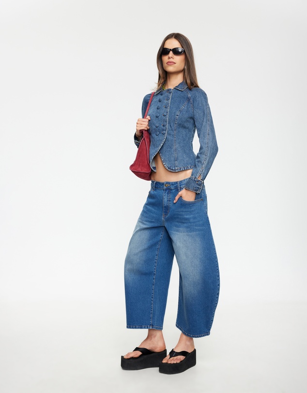 Lioness - Horseshoe Cropped Jeans