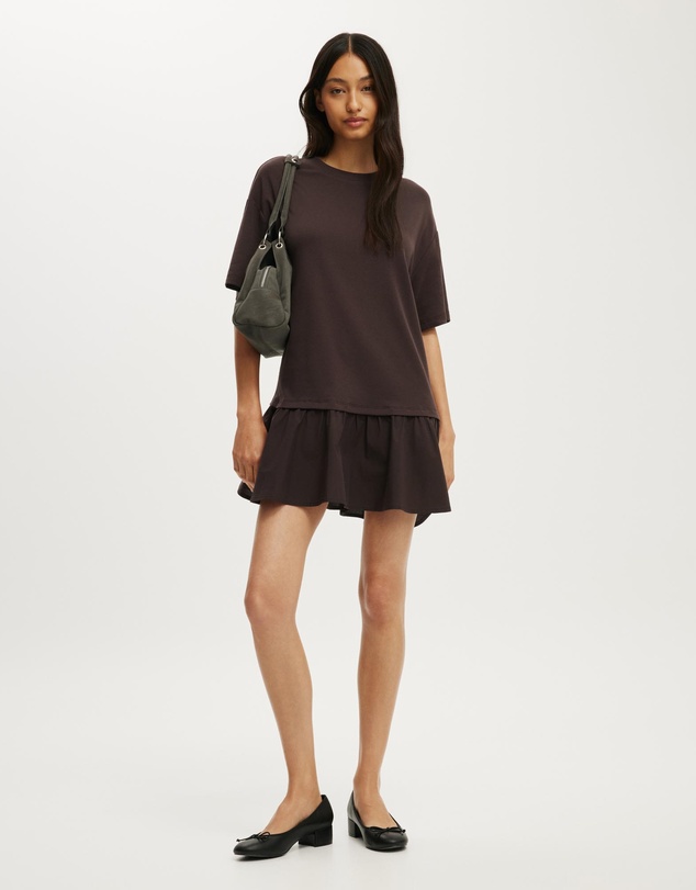 Cotton On - Tilly Layered T-Shirt Dress