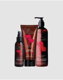 Silk Oil of Morocco - Moroccan Rose Silky Skin Trio