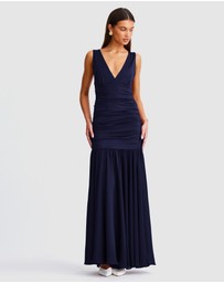 SNDYS - Neve V-Neck Maxi Dress