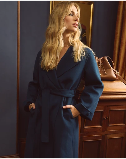 Belle & Bloom - Stay Wild Oversized Wool Coat
