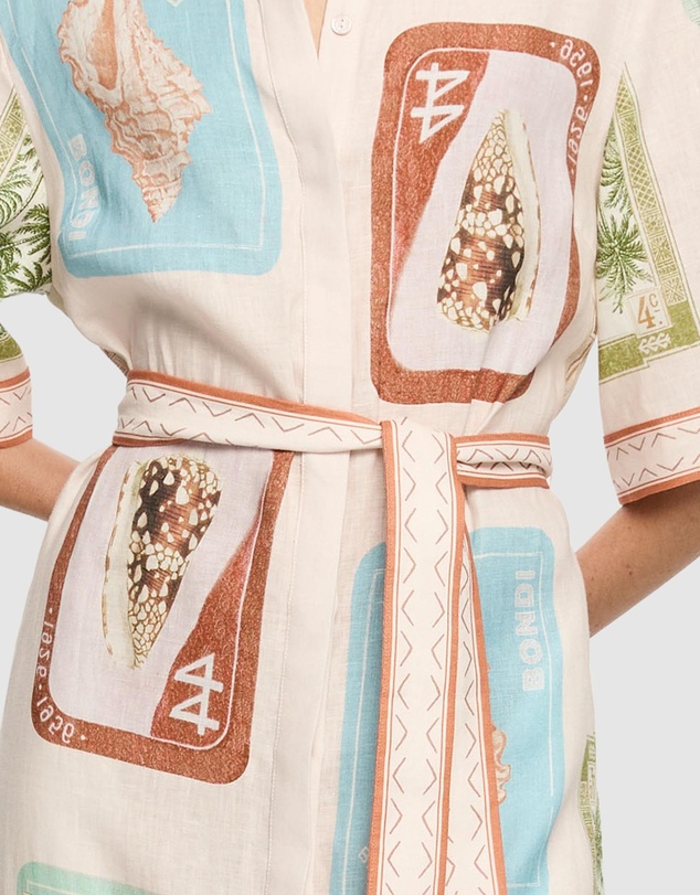 KIVARI - Coastline Shirt Dress