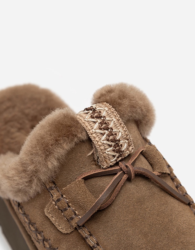 Ozwear Connection Uggs - Ugg Letitia Platform Slipper (Replaceable Decoration)