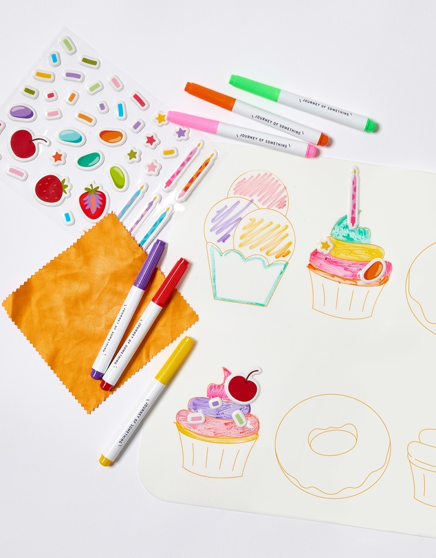 Journey Of Something - Wipeable Silicone Colouring Mat - Sweet As