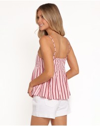 Petal & Pup - Dulce Top - Pink Stripe