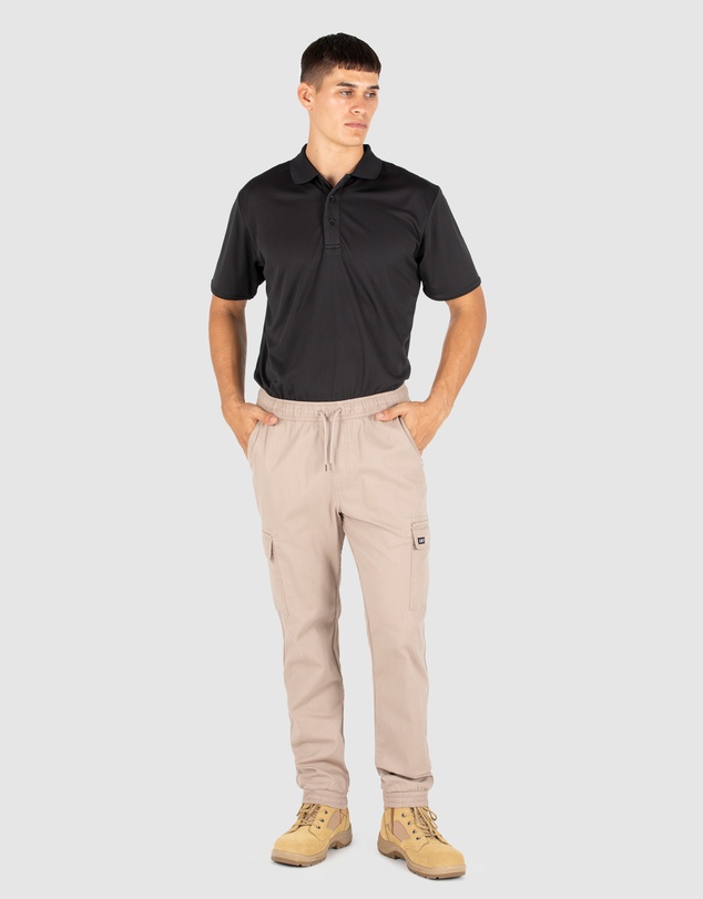 UNIT - UNIT Pivot Elastic Waist Cuffed Cargo Pants