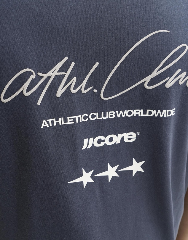 Jack & Jones - Jcoclub Back Script Tee SS Crew Neck SN