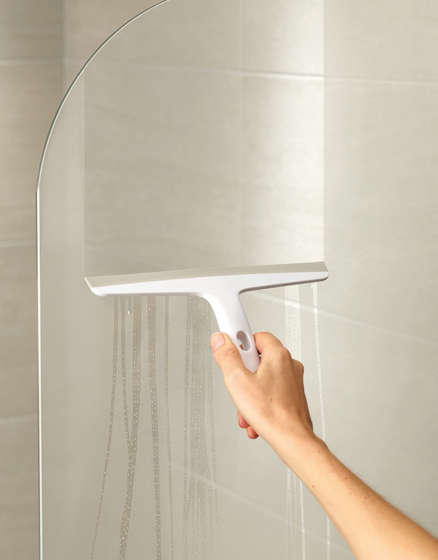 Joseph Joseph - EasyStore™ Shower Squeegee with Storage Hook (Grey)