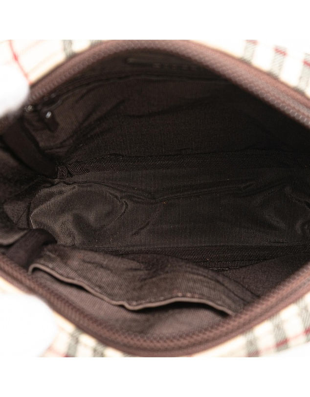 Pre-Loved by Azura Reborn - Pre-Loved House Check Canvas Crossbody