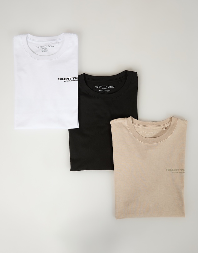 Silent Theory - Essential Fit Tee 3-Pack