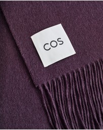 COS - Fringed Wool Scarf