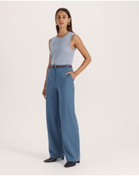 SABA - Celeste Wool Straight Leg Pant