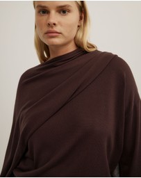 Witchery - Crew Neck Scarf Knit