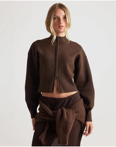 Decjuba - Zoey Zip Knit Jumper