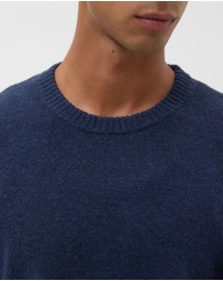 AERE - Premium Wool Crew Neck Knit Jumper