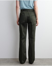 COS - Sateen Straight-Leg Trousers
