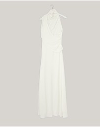 Revibe - Repaired MISHA The Constantina Satin Gown - AU 10