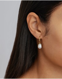 By Charlotte - Harmony Pearl Hook Earrings