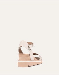 Jo Mercer - Katie Mid Heel Wedge Sandals