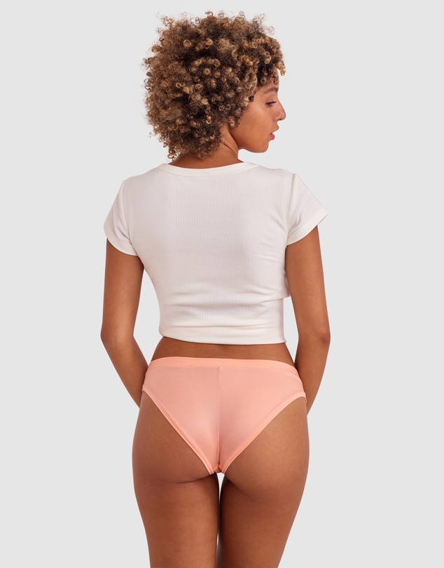 Bras N Things - Body Bliss Brazilian Knicker - Light Coral