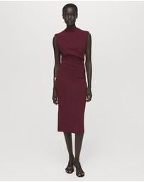 M.N.G - Ruched Fitted Dress