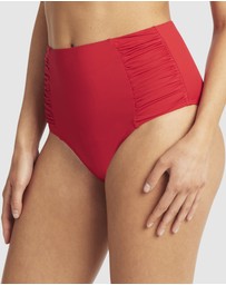 Sea Level Australia - Essentials Gathered Side High Waist Pant