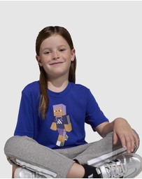adidas Sportswear - Adidas Minecraft Training T-Shirt - Kids-Teens